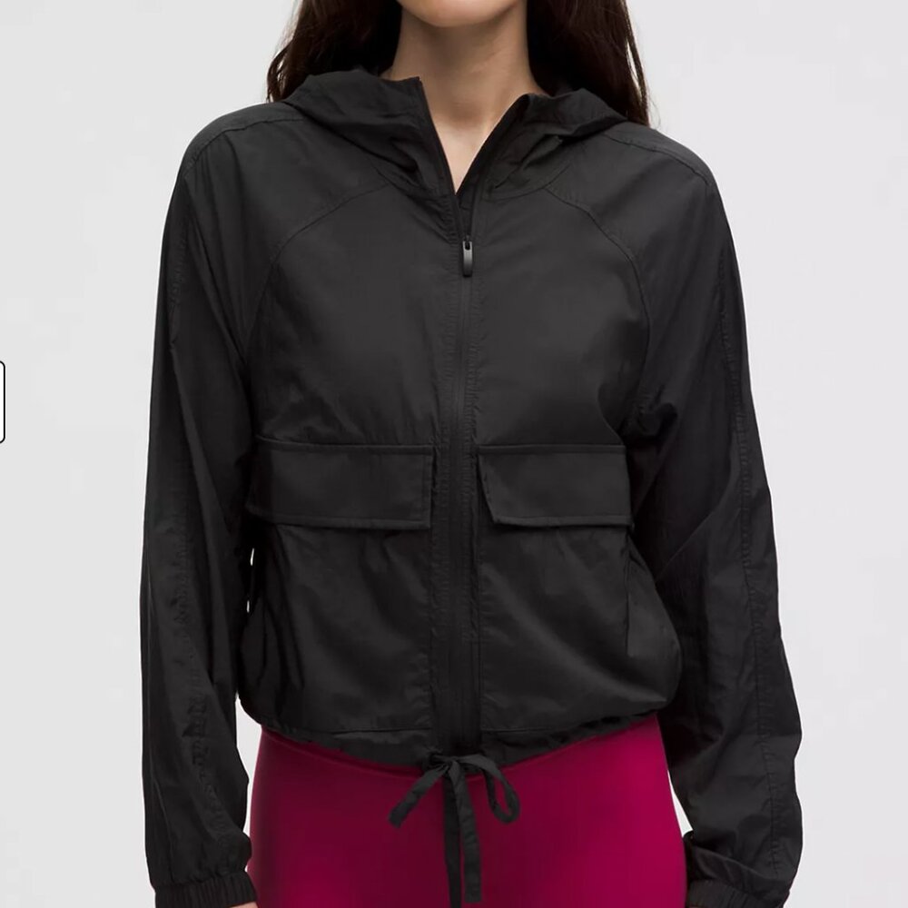 Lululemon Hood-Lite Relaxed-Fit Jacket XL Black